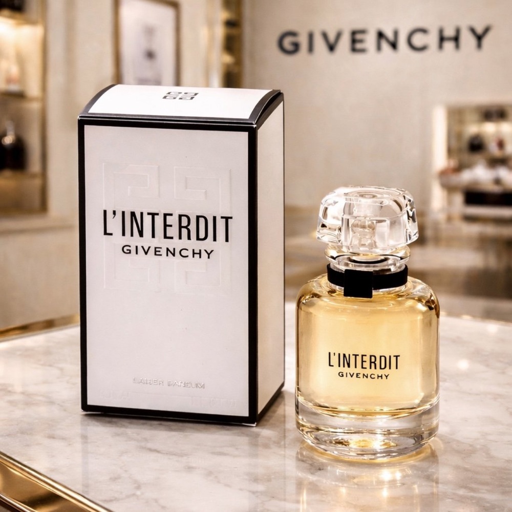 Givenchy L'Interdit with Black and Gold Accents
